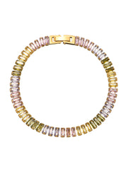 Eleni Colorful Golden Bracelet