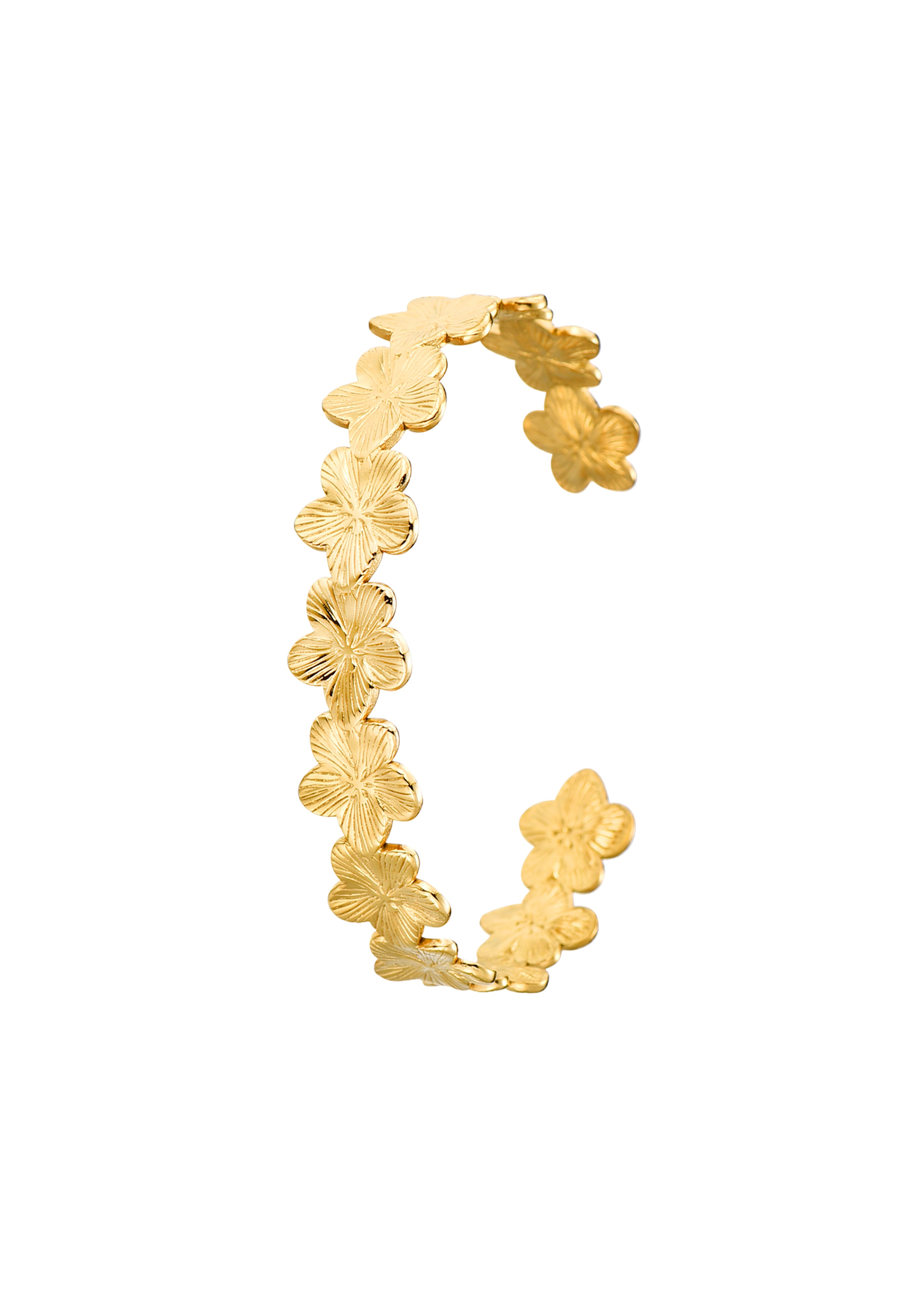 Jungle Flower Siesta Golden Bracelet - II