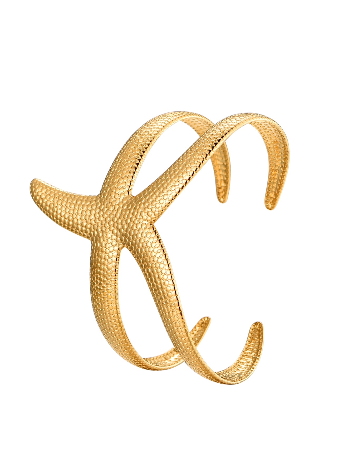 Mook Seastar Golden Bangle Bracelet