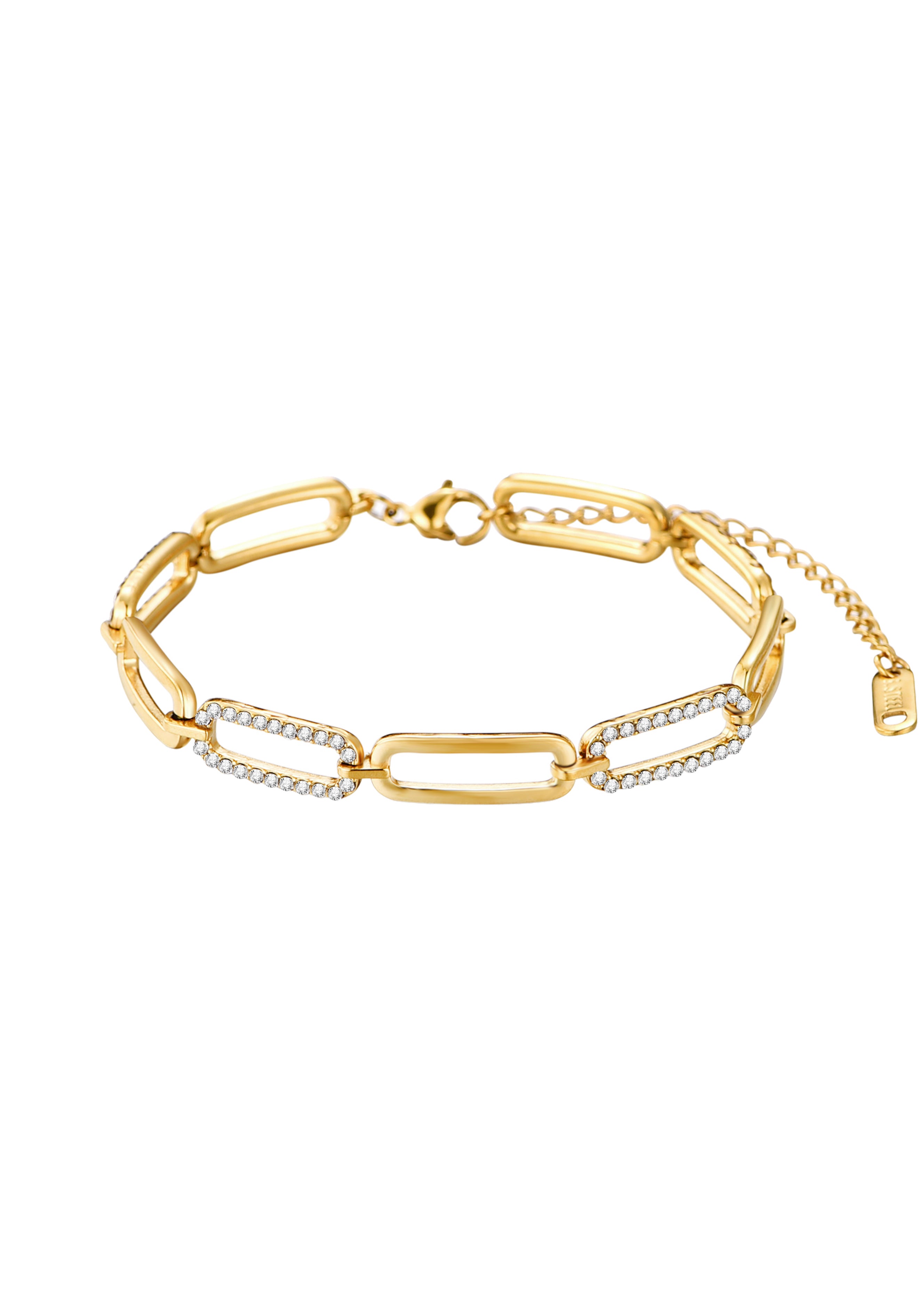 Carmen Glittering Golden Bracelet
