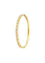 Delilah Glittering Golden Bracelet - III Star