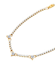 Amelie Glittering Golden Bracelet - IV