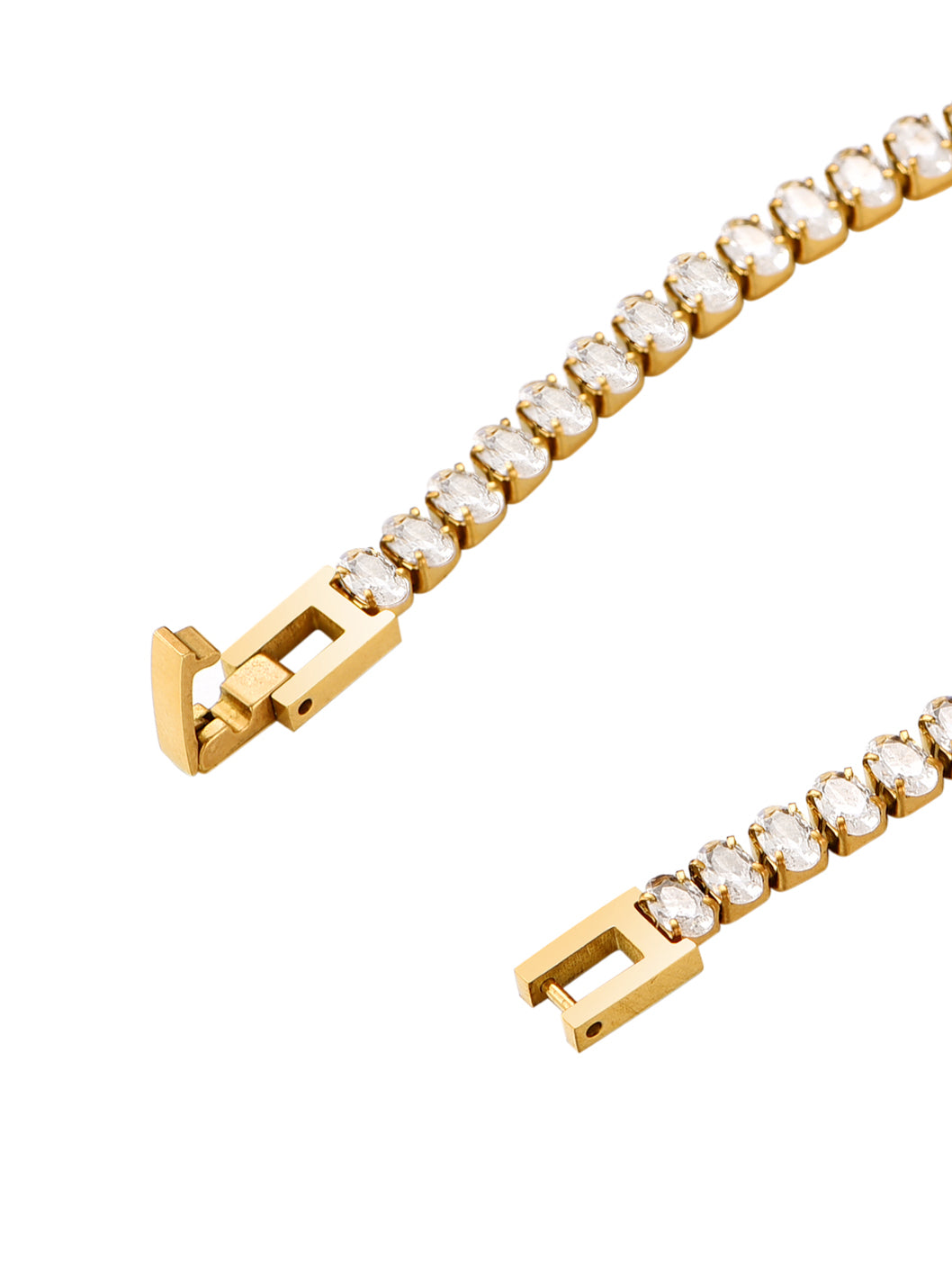 Amelie Glittering Golden Bracelet - V