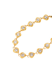 Amelie Glittering Golden Bracelet - VI