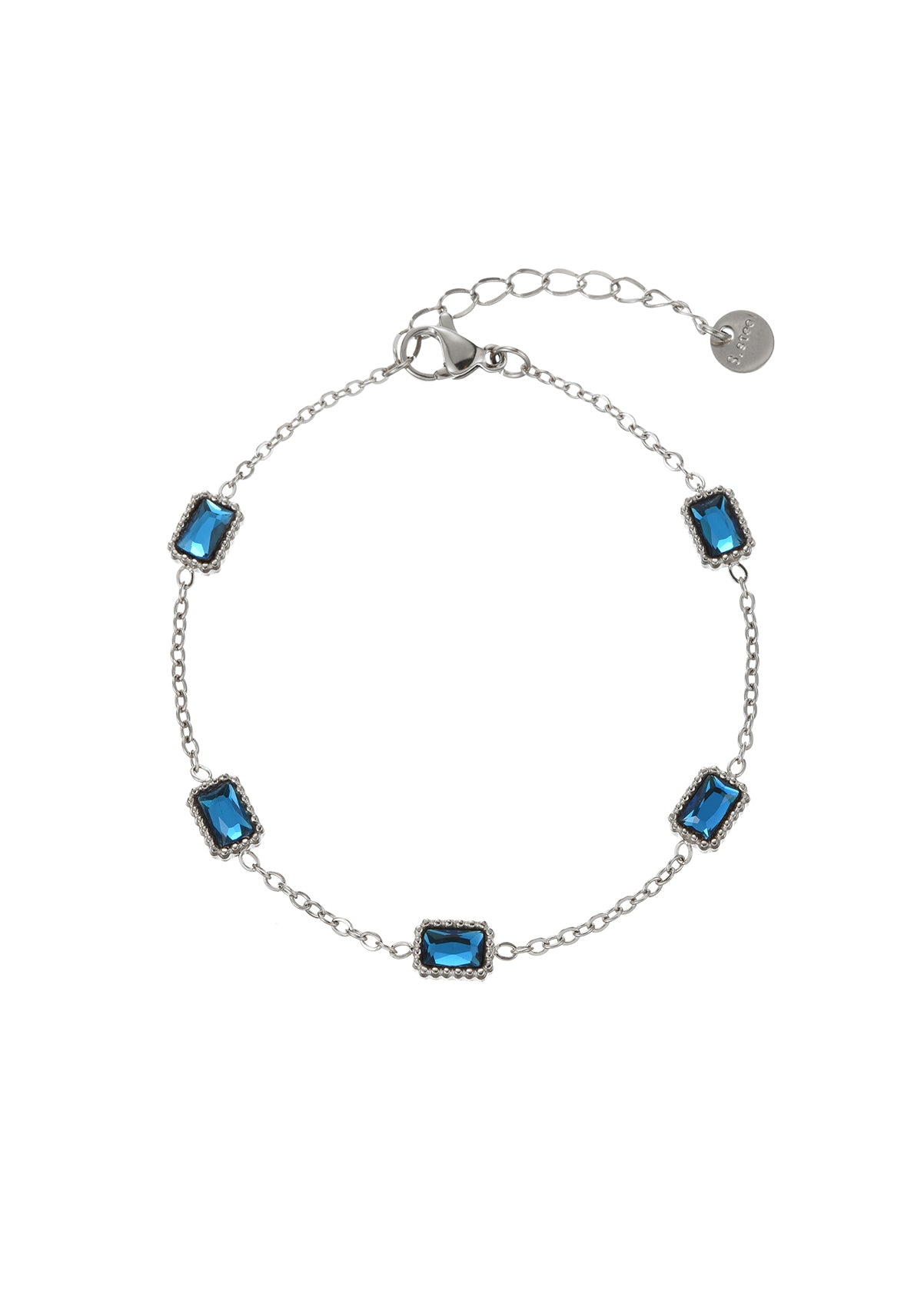 Lam Blue Golden Bracelet