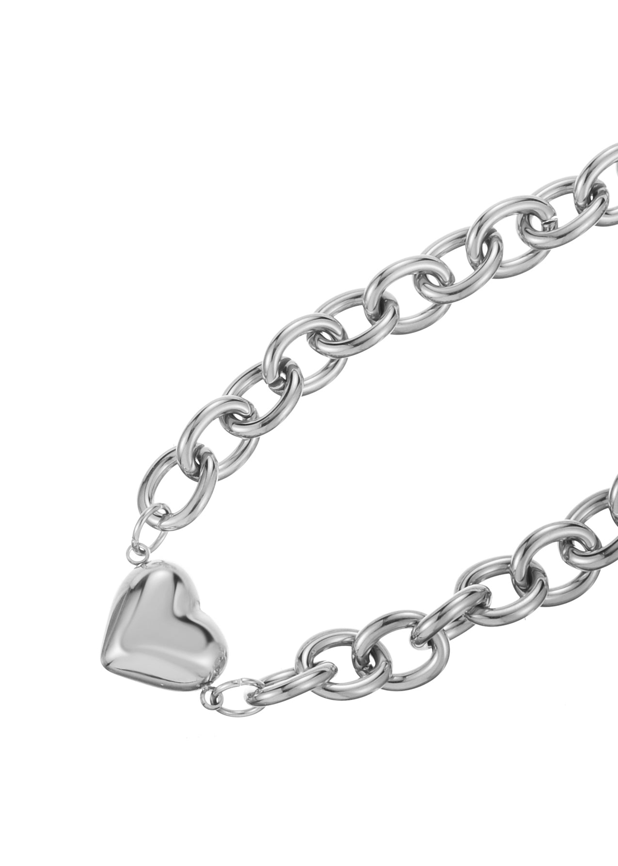 Isabelle Bold Love Golden Chain Bracelet