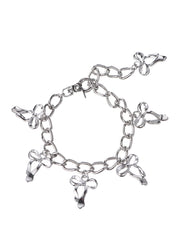 Briant Bow Silver Bracelet