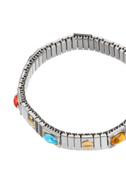 Roberto Silver Elastic Bracelet