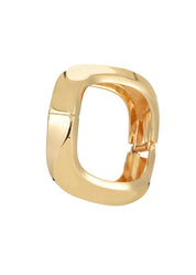 Tann Chunky Bangel Bracelet - Golden B