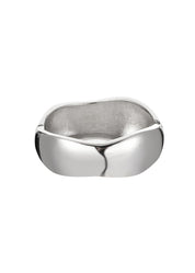 Tann Chunky Bangles Bracelet - Silver B