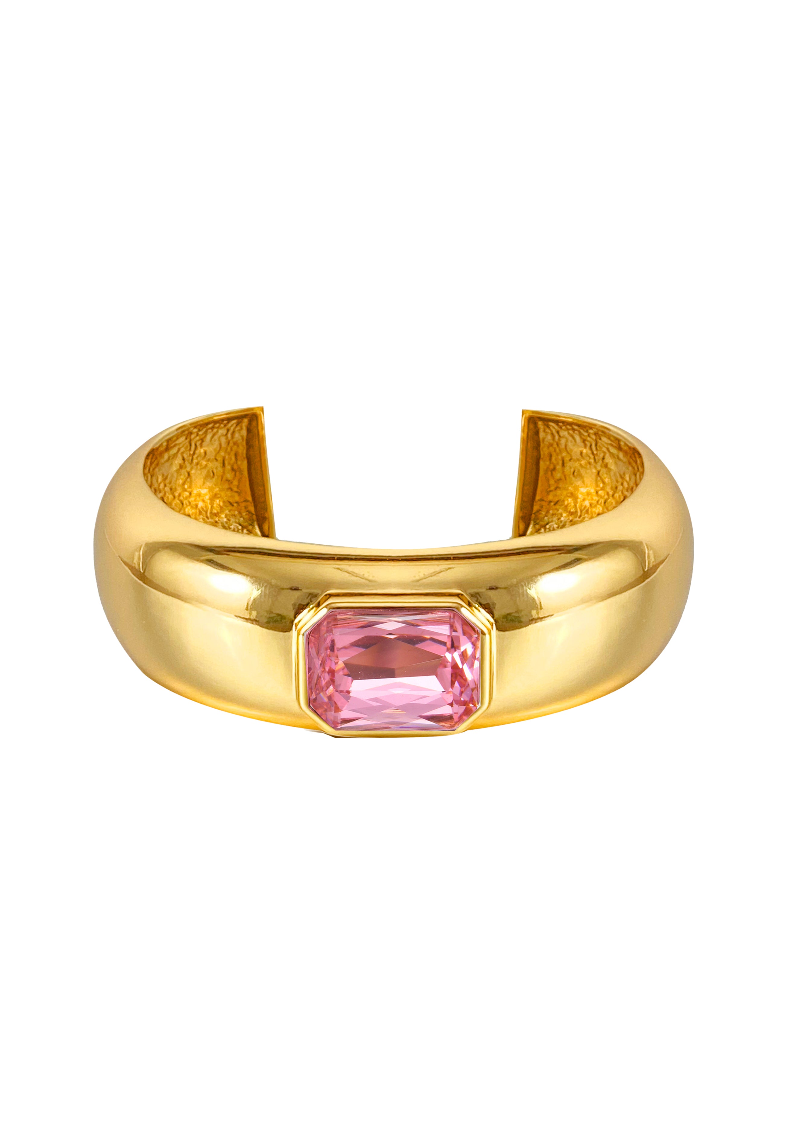 Blissful Seraphim - Rose Bangle in Silver
