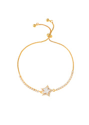 James Star Golden Glittering Bracelet