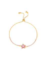 James Star Golden Glittering Bracelet