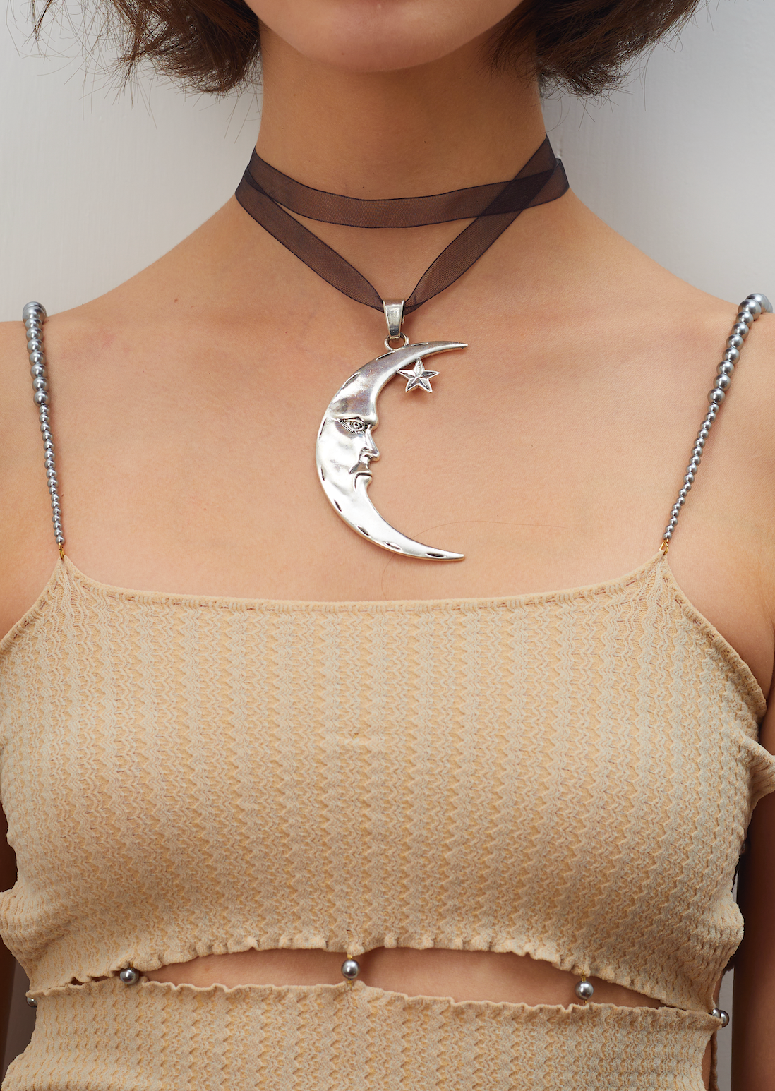 Lunar Eclipse Mood Necklace