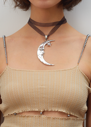 Collar de humor de eclipse lunar