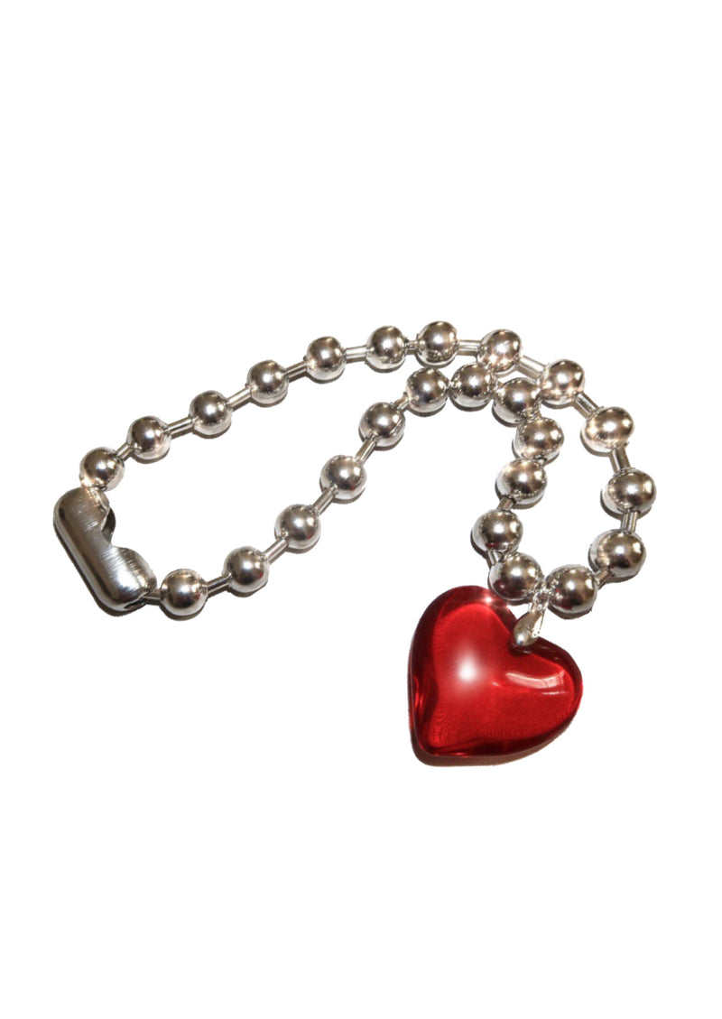 Dora Summer Passion Red Heart Necklace