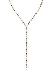 Louise Louise In Color Lariat Necklace