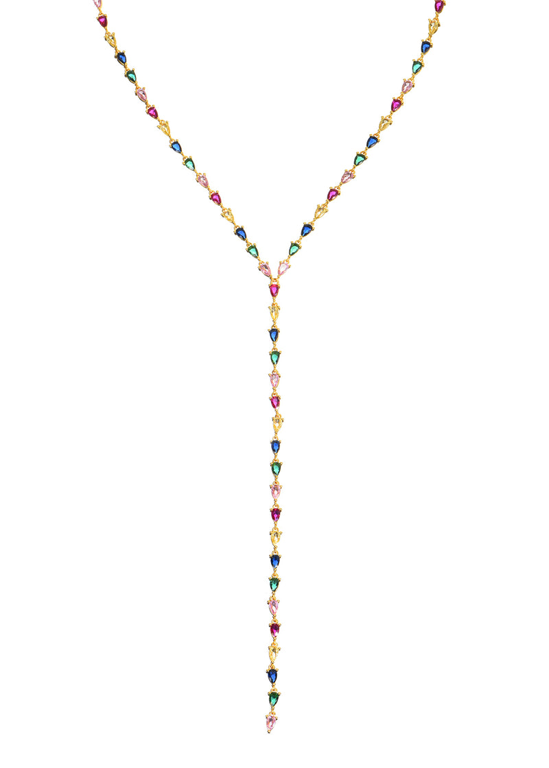 Louise Louise In Color Lariat Necklace