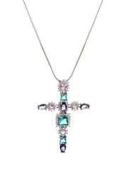 Keira Myth Glittering Cross Necklace