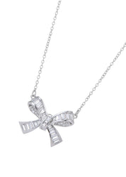 Emilien Bow Glittering Neckalce