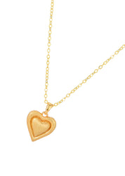 Florianne Golden Heart Necklace