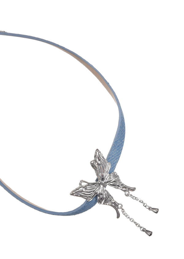 Butterfly Tassel Necklace