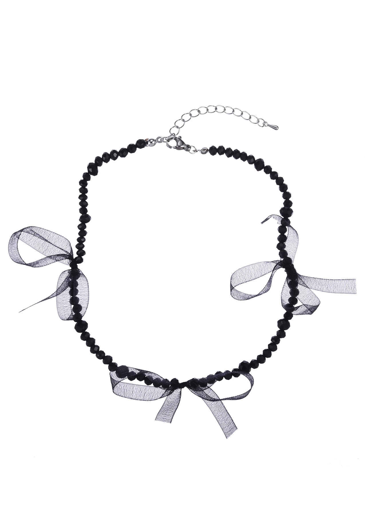 Collar de cinta negra Ade