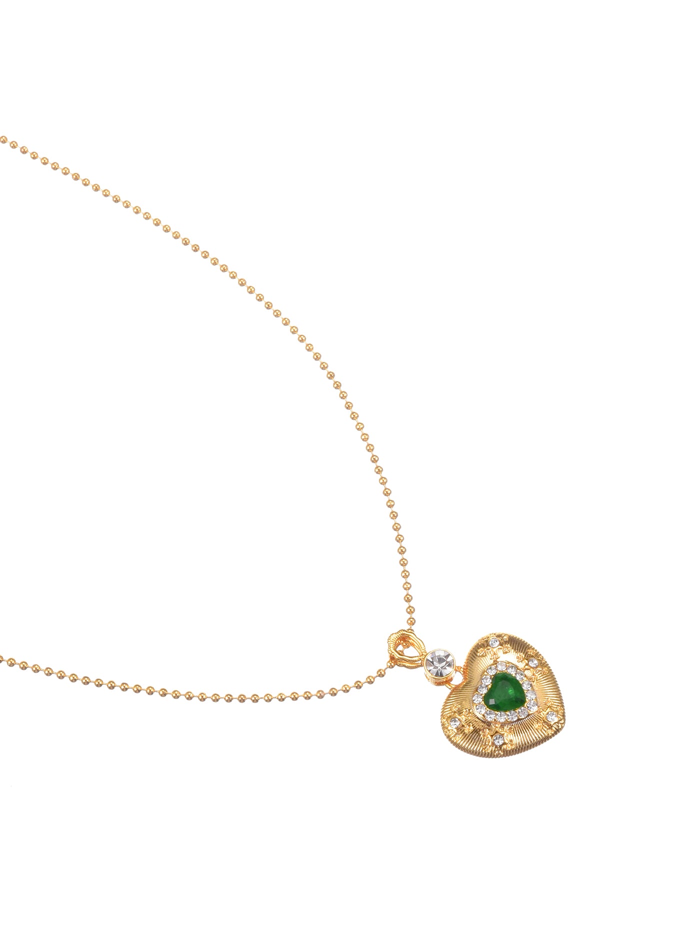 Gabrielle Green Love Gemstone Necklace