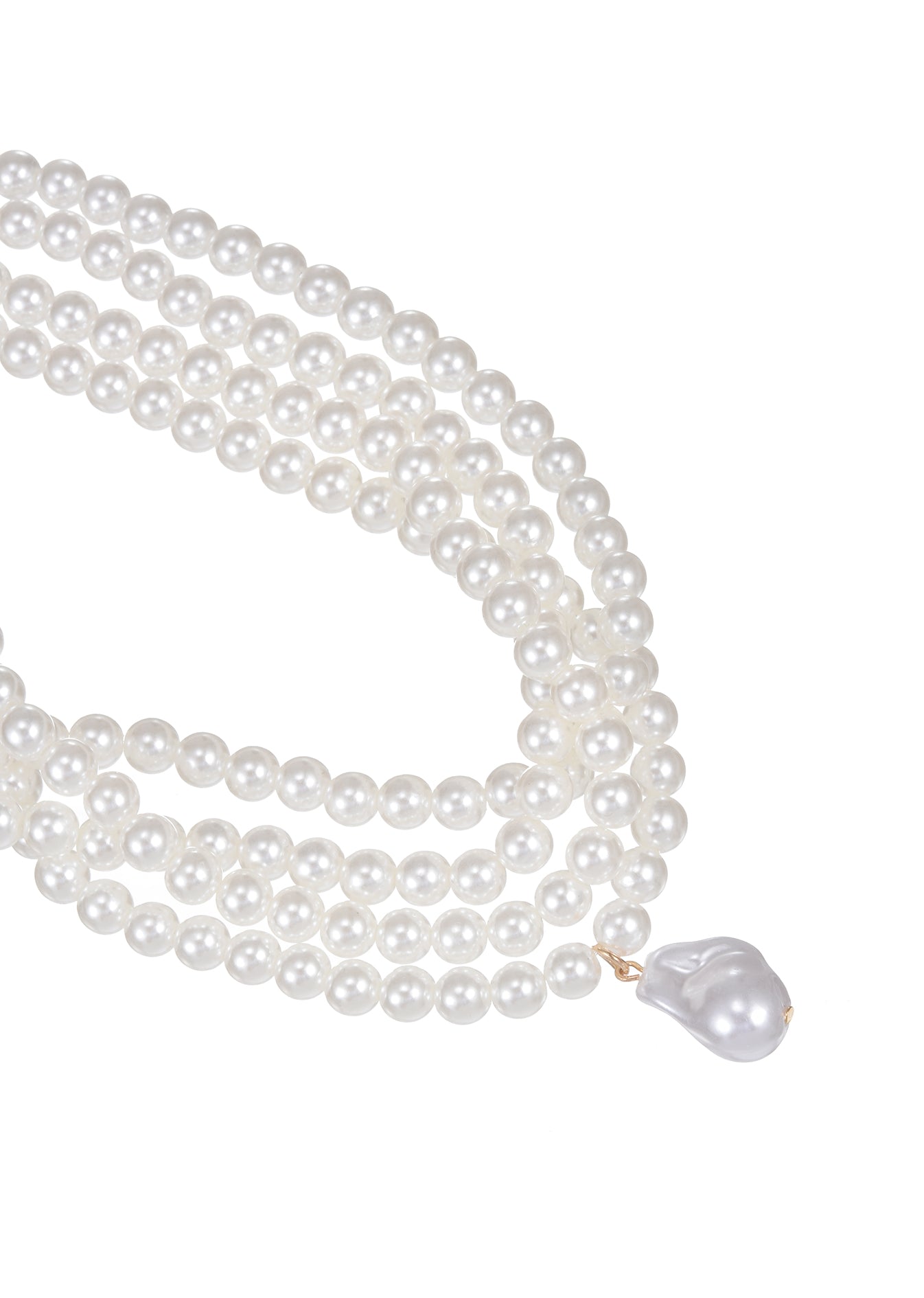 Alexa Elegant Pearl Choker Necklace