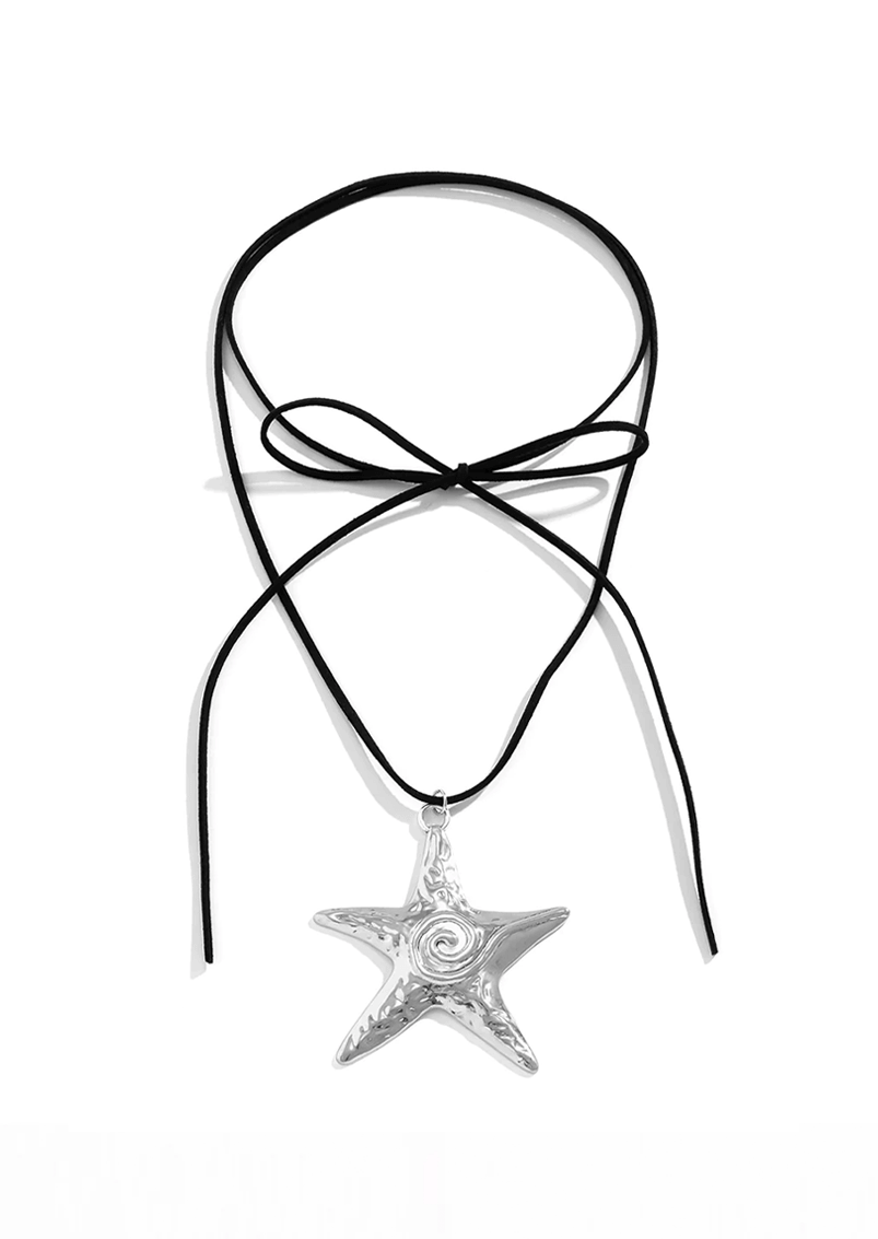 Brooke By the Sea Velvet Star Necklace