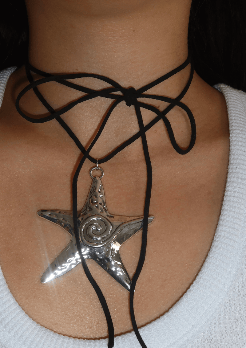 Brooke By the Sea Velvet Star Necklace