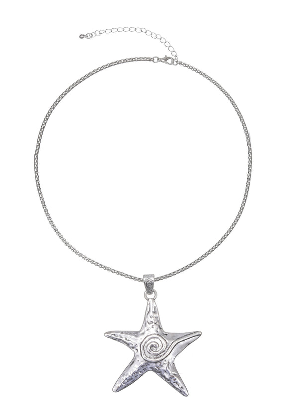 Brooke Silver Cool Star Necklace