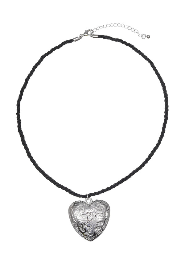 Lili in Spring Garden Heart Necklace