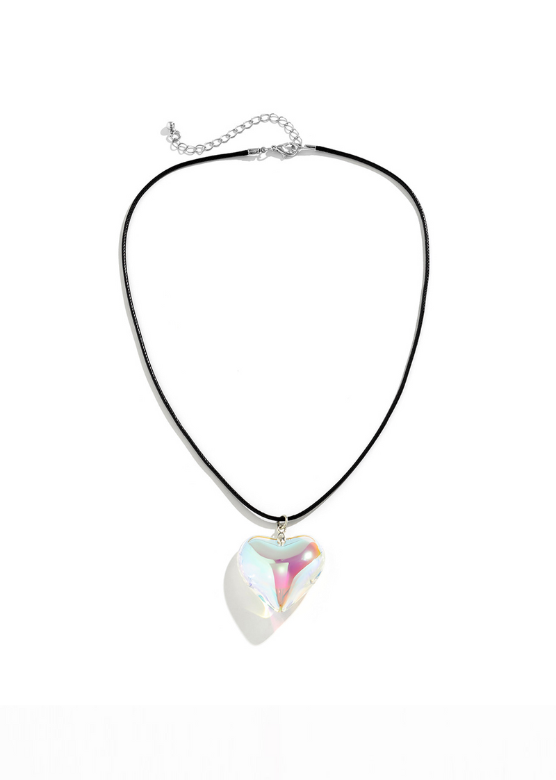 Dora Summer Passion Reflecting Heart Necklace
