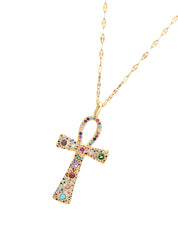 In Name Of Life Ankh Necklace