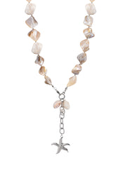 Miranda Seastar Summer Brunch Necklace - Silver