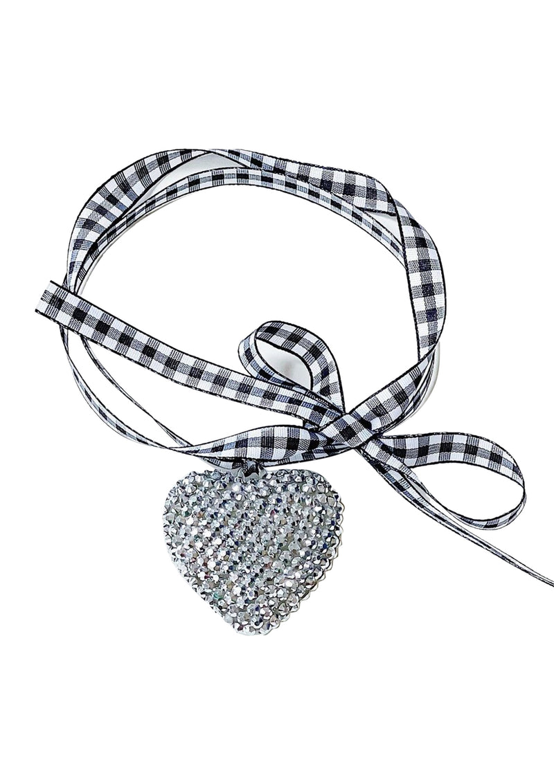 Shimmering Heart For Dream Girl Necklace