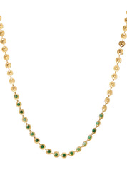 Regina Green Golden Layer Necklace