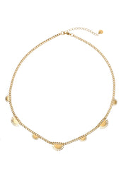 Lucius Sun Sunshine Layer Golden Necklace