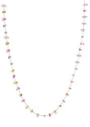 Calli Crystal Colorful Stones Summer Necklace