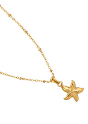 Natalia Starfish Golden Necklace