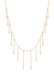 Sofia Shooting Stars Golden Necklace