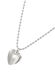 Isabelle Silver Heart Necklace