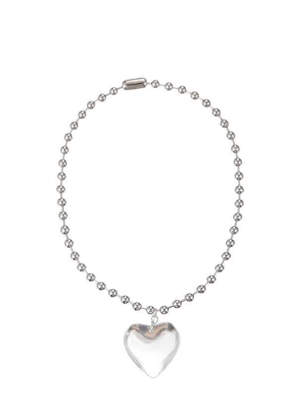 Dora Crystal Pure Heart Necklace
