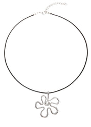 Melissa Hand Draw Happy Flower Necklace