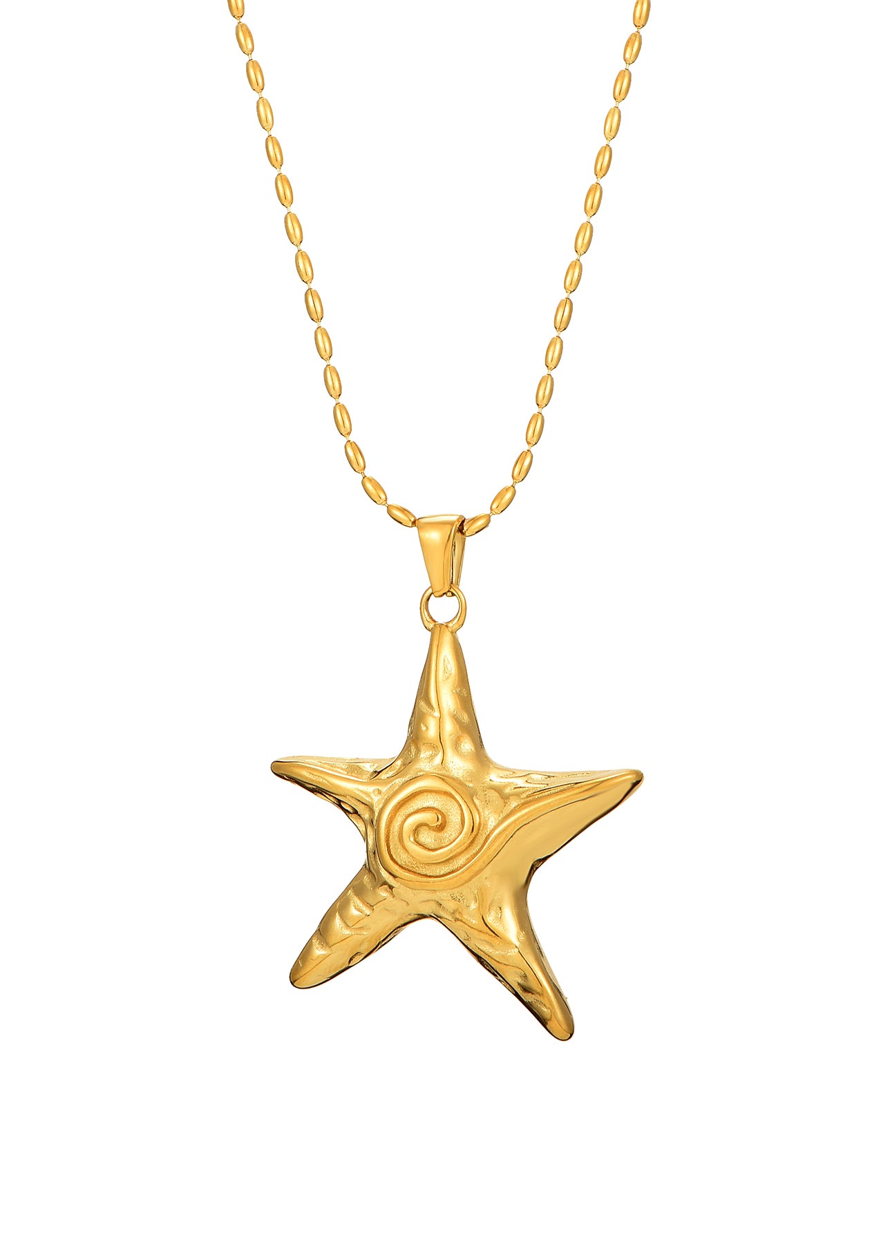 【LA MER MA MAISON】24FW★ SILVER BUTTON NECKLACE Meer Glittering Cross Silver Lariat Necklace – Maison Foufou
