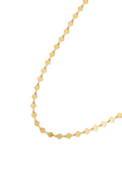 Rubby Golden Chain Necklace - Sea Shell