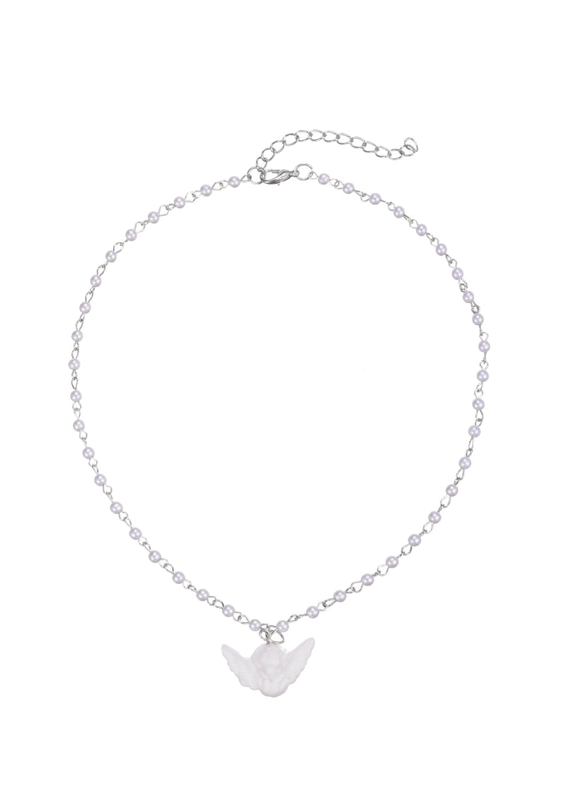 White Angel Pearl Necklace