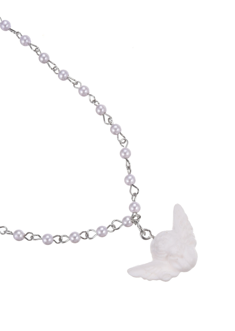 White Angel Pearl Necklace