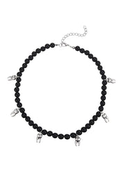 Milles Teeth Black Necklace